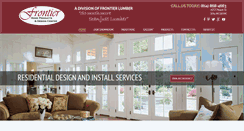 Desktop Screenshot of frontierdesigncenter.com